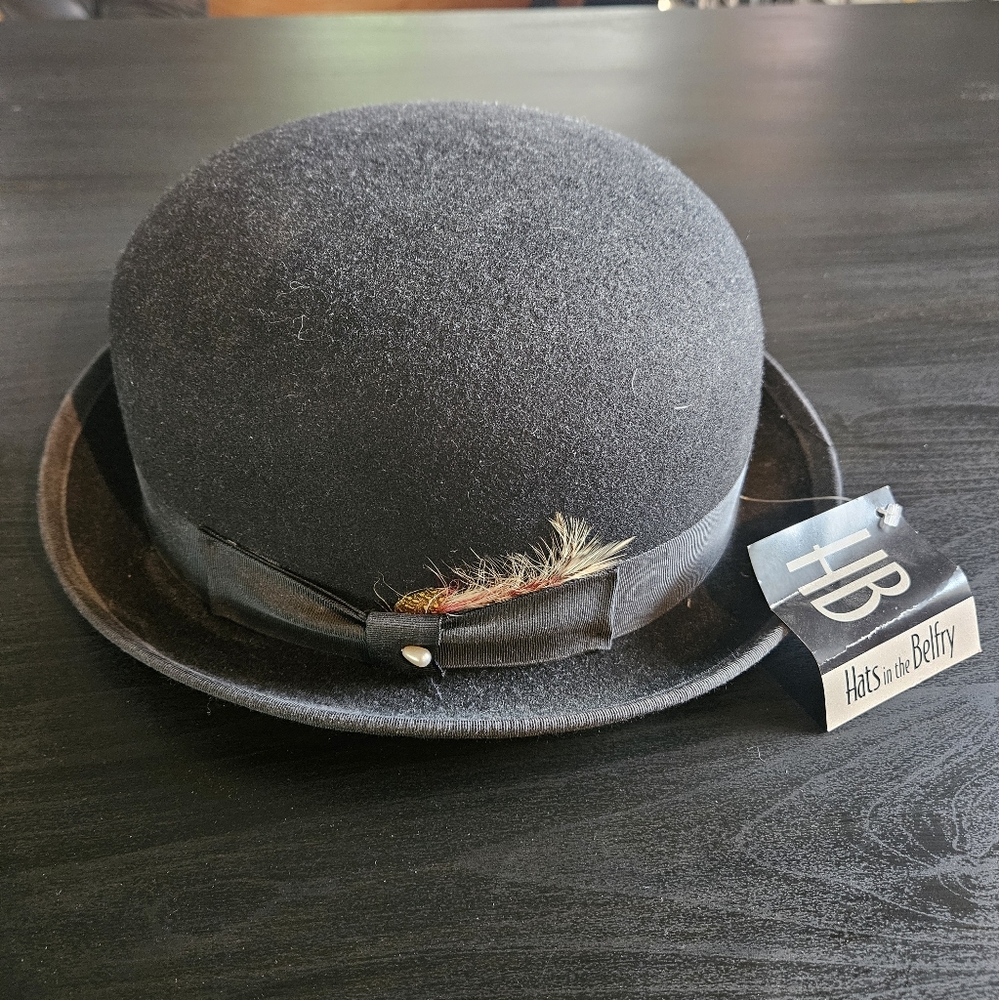 Black Bowler Hat